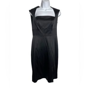 White House Black Market dress size 6 stunning classic black evening gown 🖤‎